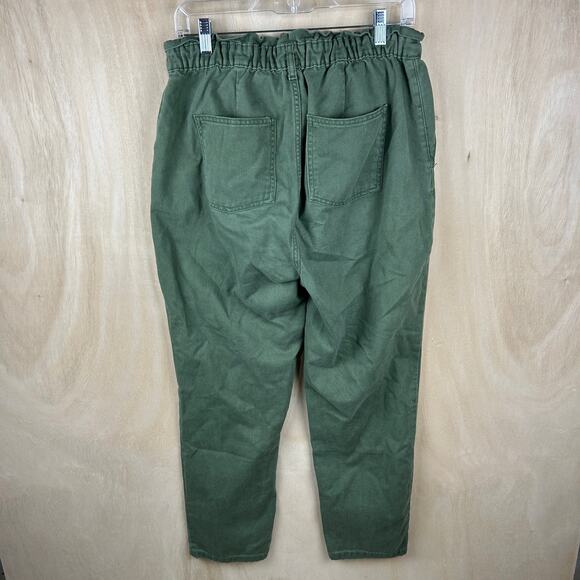 7 For All Mankind Green Elastic Waist Pants – Size 28 - Picture 3 of 6